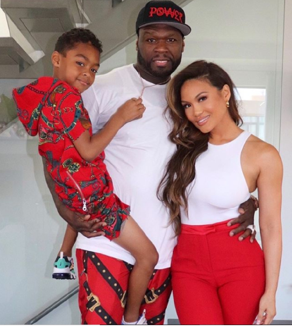 50 Cent Reunite With Ex-Girlfriend Daphne Joy For There Son 7th Birthday