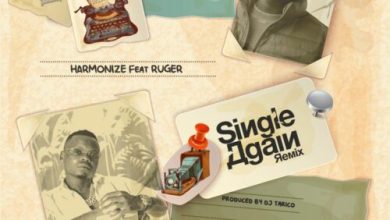 Harmonize – Single Again Remix Ft Ruger